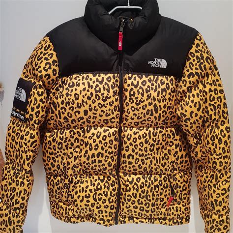 north face leopard jacket replica